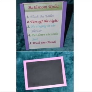 Pink and Purple Picture Frames